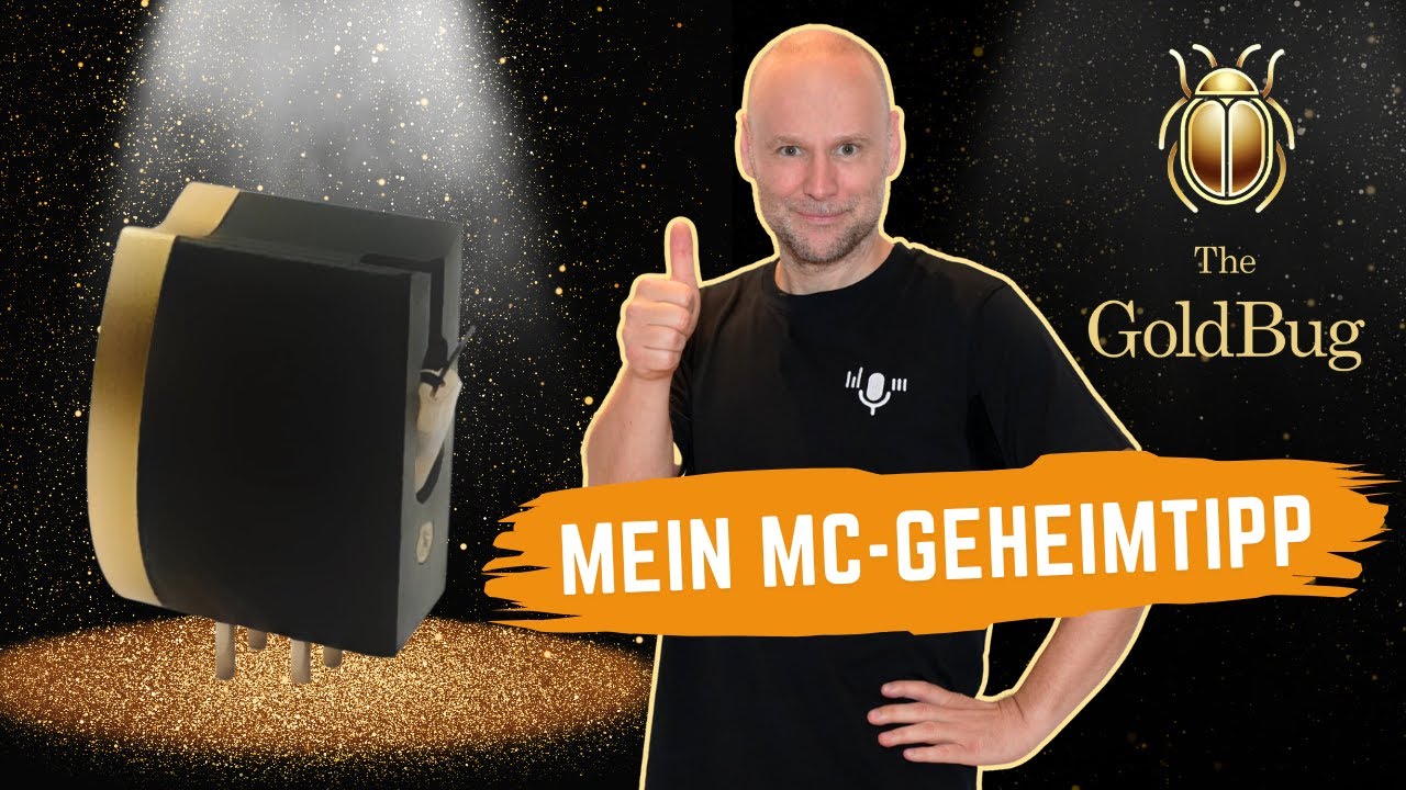 MC-Tonabnehmer THE GOLDBUG &ndash;&nbsp;f&uuml;r besondere analoge Momente ...