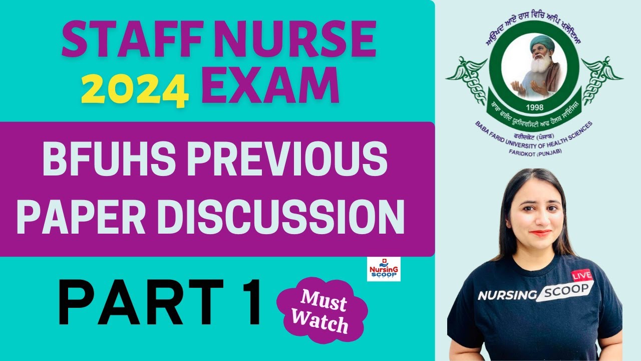 𝐏𝐚𝐫𝐭 1 – 𝐁𝐅𝐔𝐇𝐒 𝐒𝐭𝐚𝐟𝐟 𝐍𝐮𝐫𝐬𝐞 𝐄𝐱𝐚𝐦 | 𝐒𝐨𝐥𝐯𝐞𝐝 𝐏𝐫𝐞𝐯𝐢𝐨𝐮𝐬 𝐐𝐮𝐞𝐬𝐭𝐢𝐨𝐧𝐬 & 𝐄𝐱𝐩𝐥𝐚𝐧𝐚𝐭𝐢𝐨𝐧𝐬