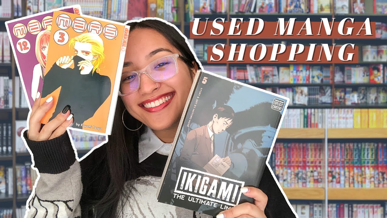 Used Manga Shopping Vlog (feat. Dad)