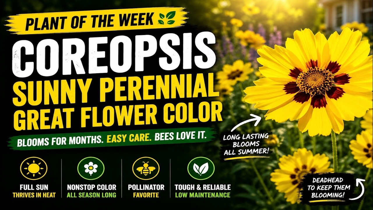Coreopsis | Sunny Perennial | Great Flower Color