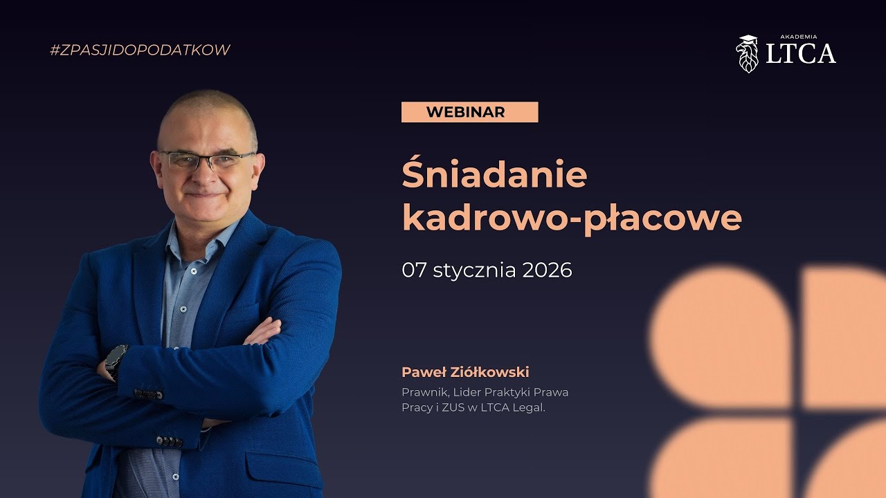 Śniadanie kadrowo-płacowe 07.01.2026