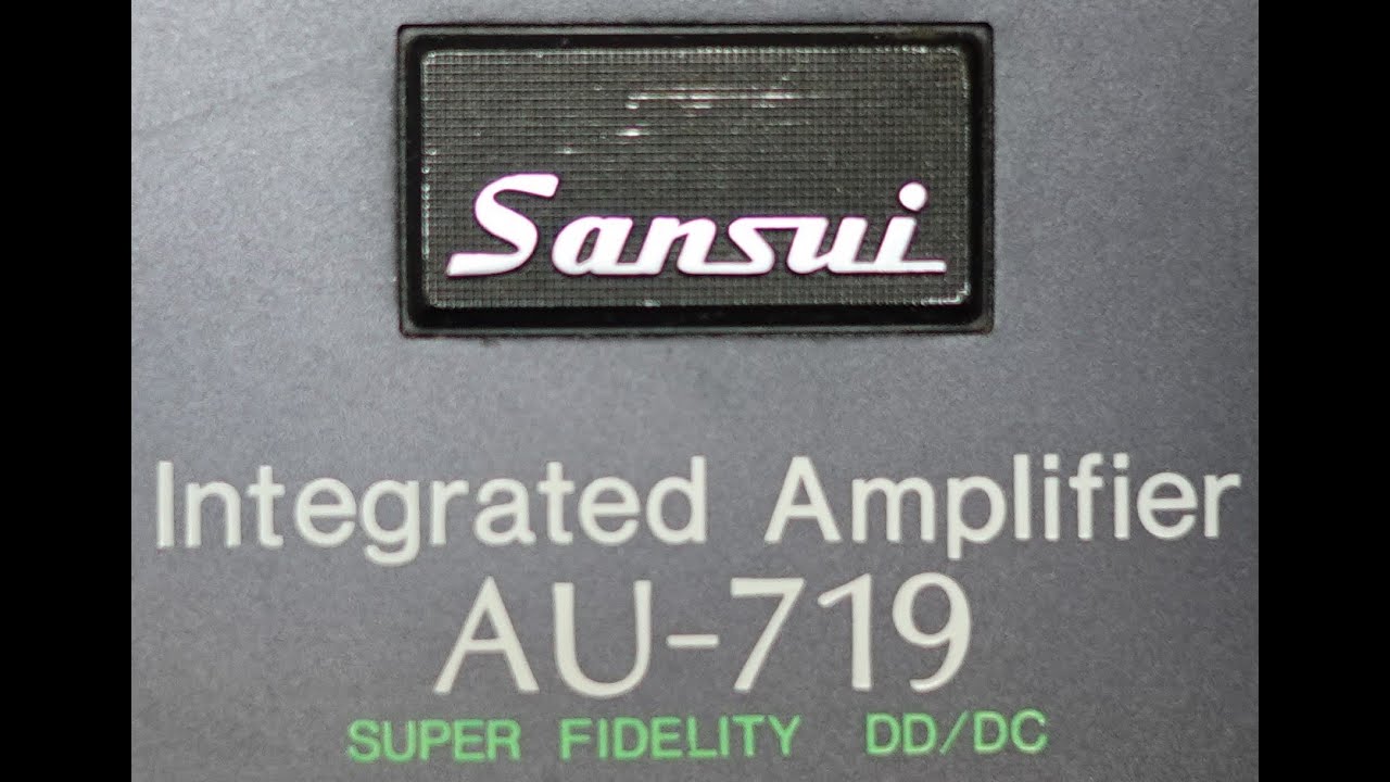Sansui AU 719 Restoration Part 2