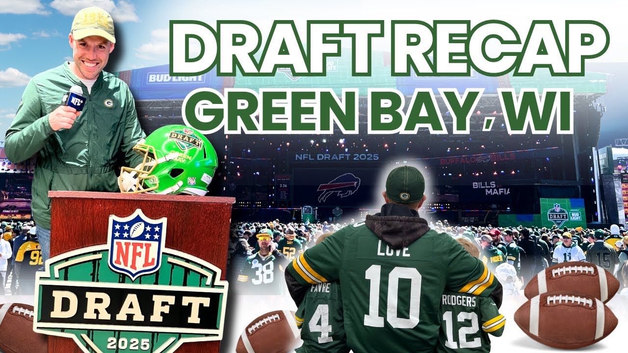 Green Bay's Biggest Offseason EVER! NFL Draft Event Recap - Living In Green Bay