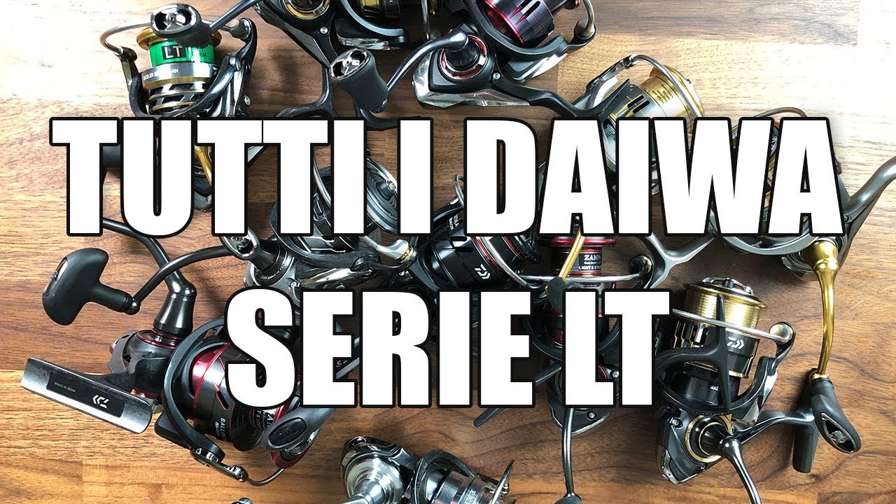 TUTTI I MULINELLI DAIWA LT: recensione modello x modello - Fuego, Freams, Caldia, Tatula, Ballistic,