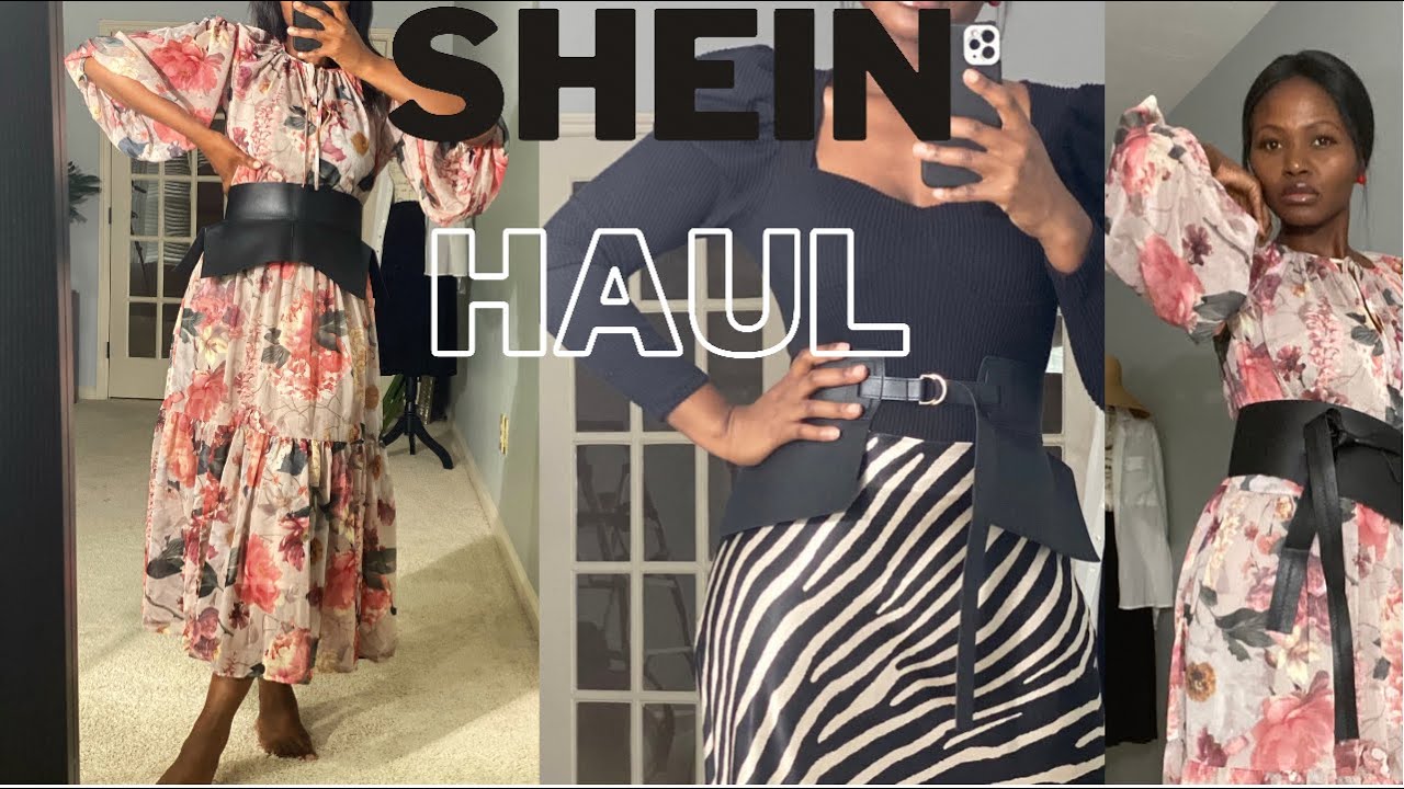 SHEIN WIDE BELTS TRY ON HAUL