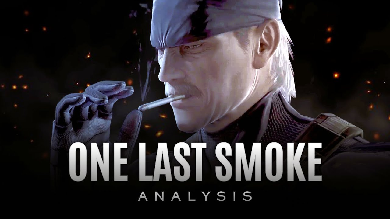 What SMOKING means to SNAKE | Metal Gear Solid 4 analysis