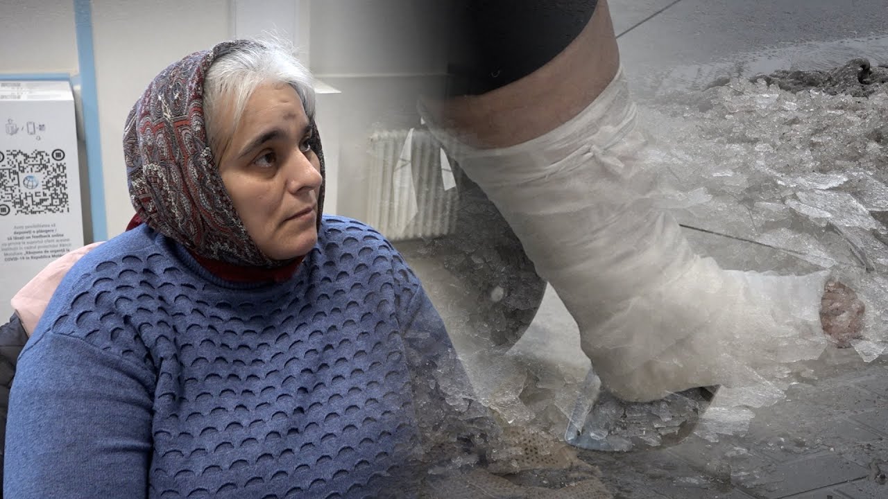 Din stradă, la spital. Zeci de persoane au devenit victime ale poleiului din ultimele zile