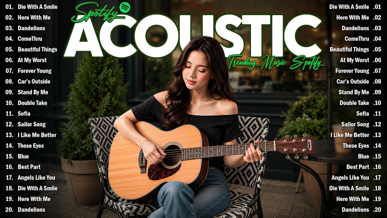 🎶 Trending Acoustic English Songs 2026 | New Popular Spotify Songs &ndash; Chill & Relax Vibes Playlist