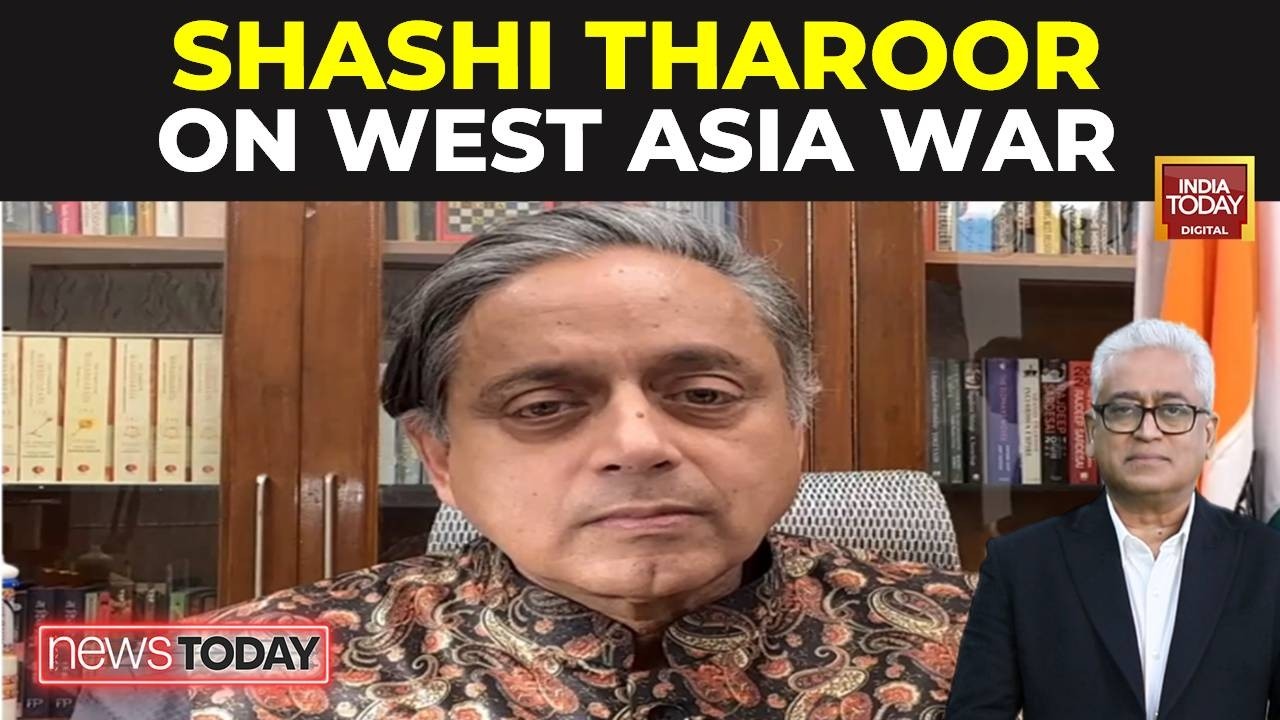 Shashi Tharoor On West Asia War, US Sanctions Waiver, India's Diplomatic Choices | Rajdeep Sardesai