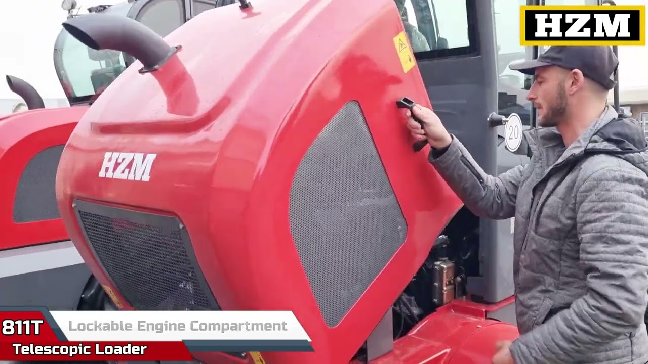 811T   Perfect Sized Telescopic Loader For Farms & Sites with Restricted Space