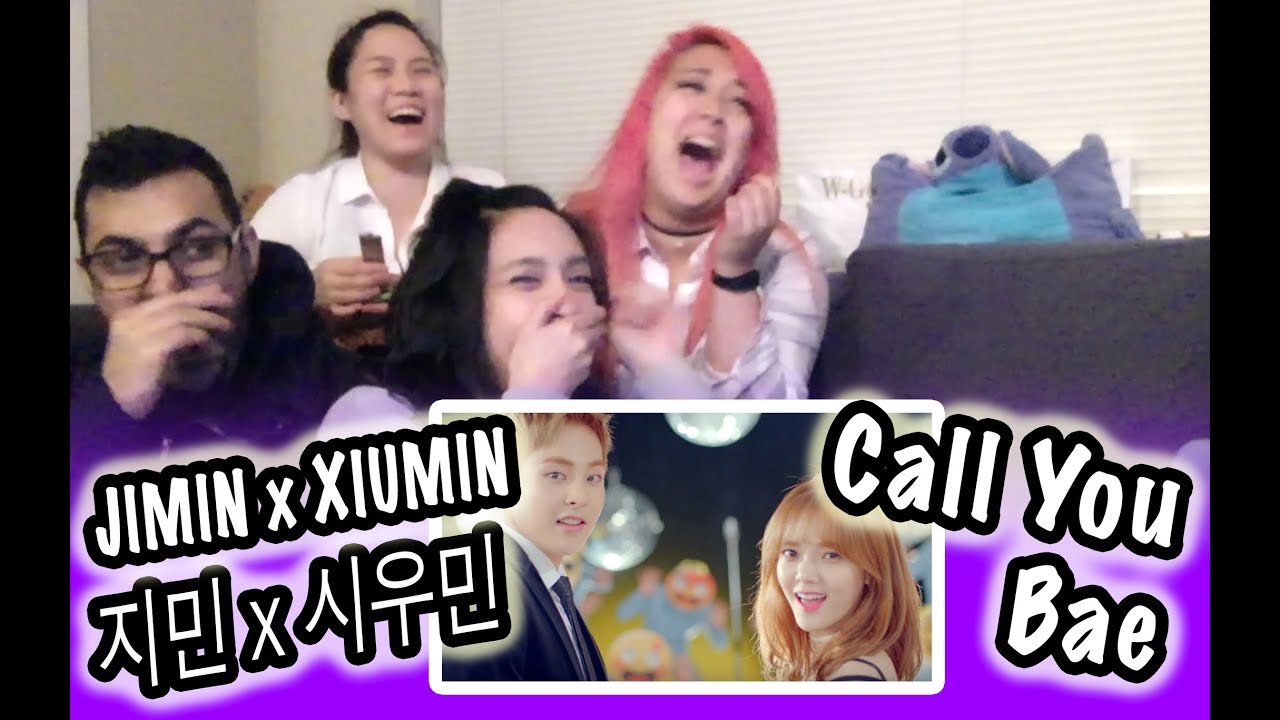 [KPOP REACTION] -- AOA JIMIN 지민 -- CALL YOU BAE 야 하고 싶어 (FEAT. XIUMIN 시우민 of EXO)