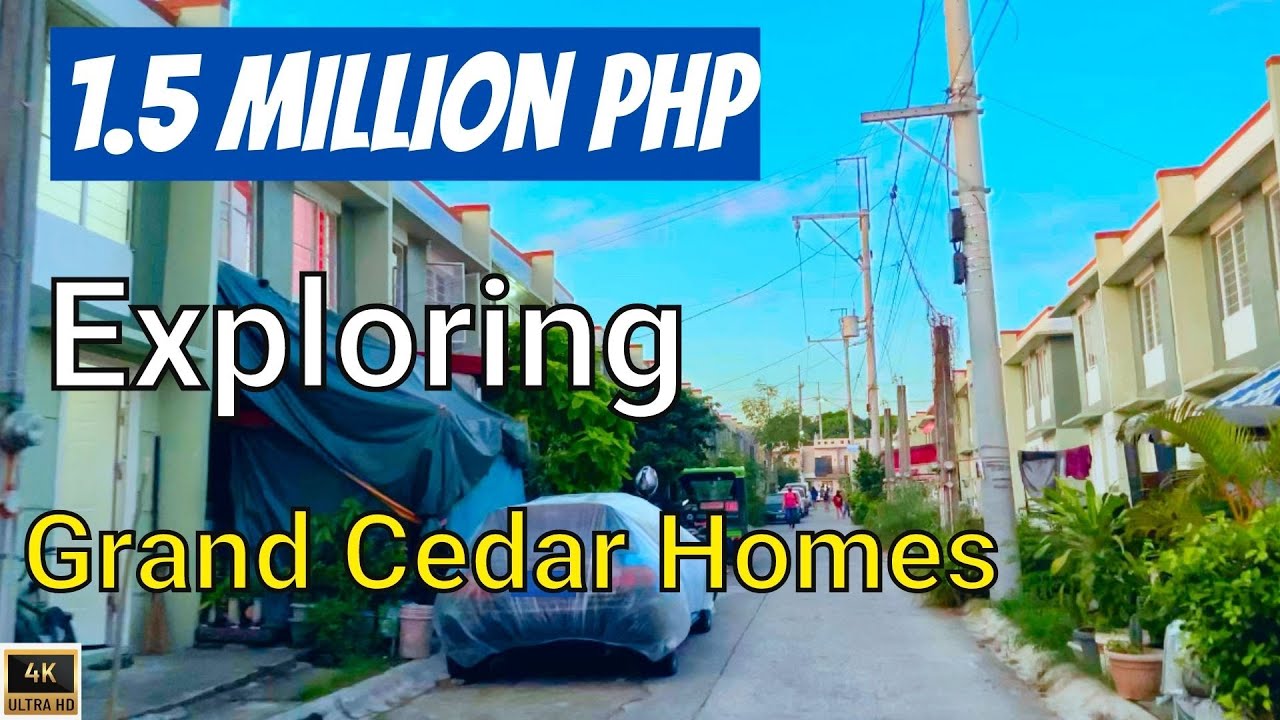 1.5 MILLION Pesos AFFORDABLE Houses in GRAND CEDAR HOMES | Exploring Subdivision | Bignay VALENZUELA