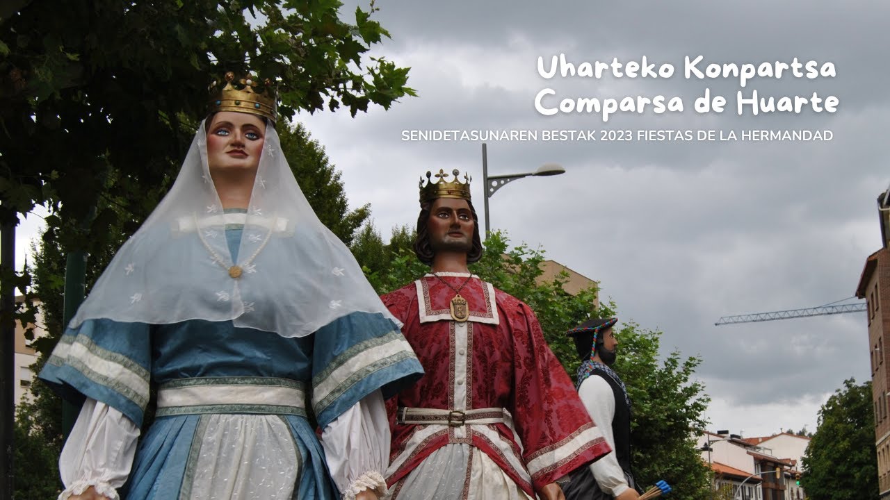 Uharteko Konpartsa Senidetasunaren Bestak 2023 Comparsa de Huarte Fiestas de la Hermandad