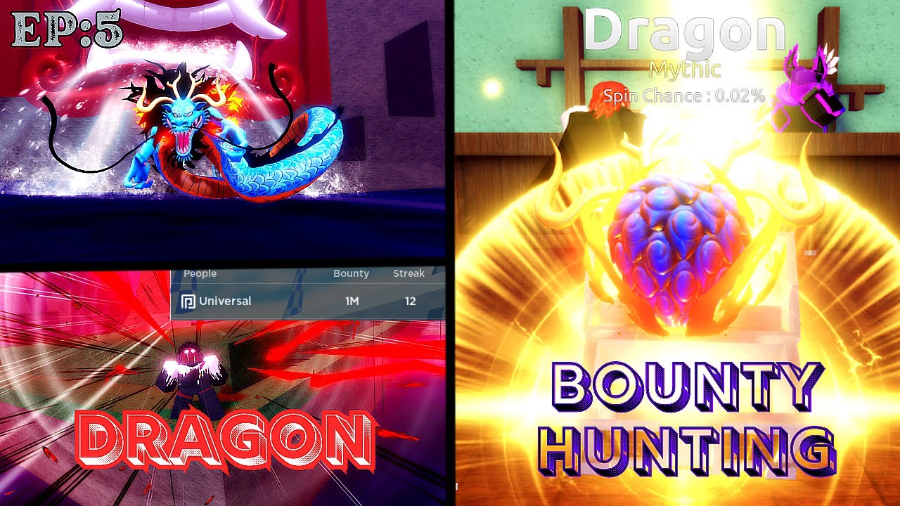 USING DRAGON TO BECOME A YONKO (FRUIT BATTLEGROUNDS BOUNTY HUNTING)