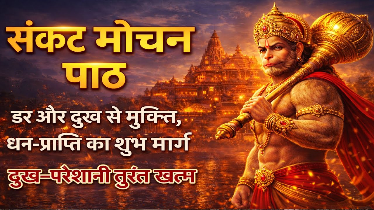 Hanuman Ashtak | Sankat Mochan Path | मनोकामना पूर्ण करने वाला पाठ |