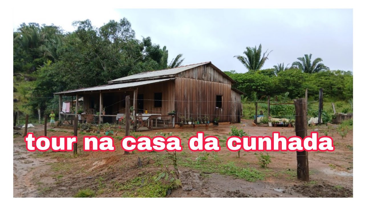 🤔Tour Completo na casa da Cunhada COMO FICOU? Almoço na Roça...
