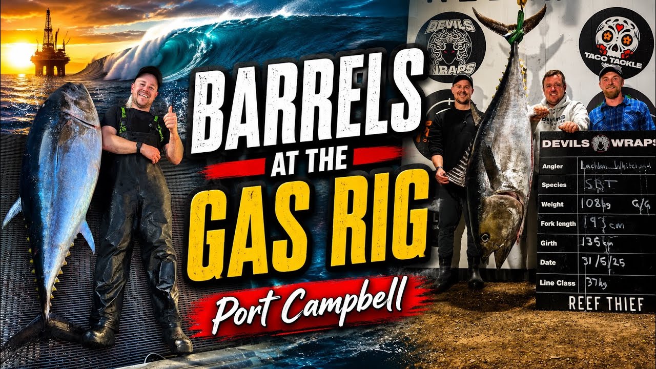 BARREL TUNA! | Port Campbell, May 25' | If at first you don't succeed...