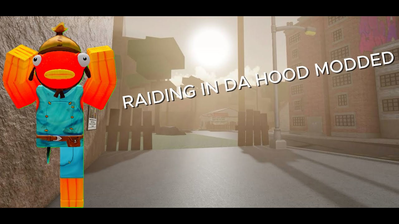 ⭐Raiding In Da Hood Modded As Fornite Skins!⭐(PT 3 )