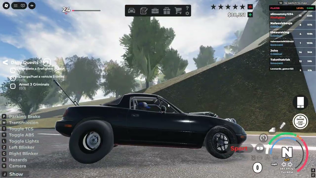 Reviewing the new twin turbo v8 miata in Roanoke VA (use headphones)