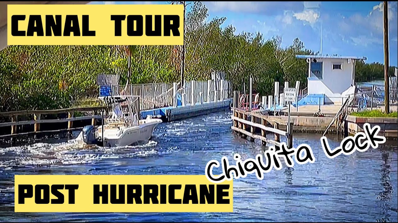 Cape Coral Canal Tour - after Hurricane Ian