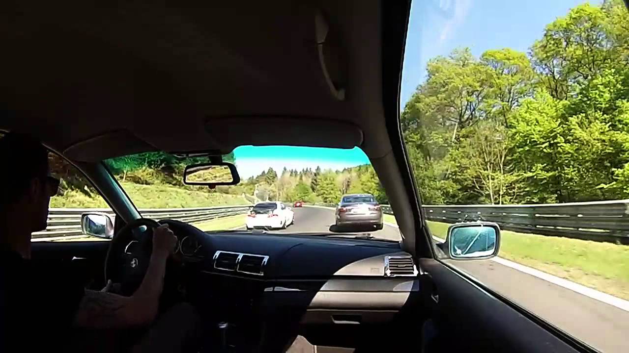 BMW e46 320ci Nürburgring lap