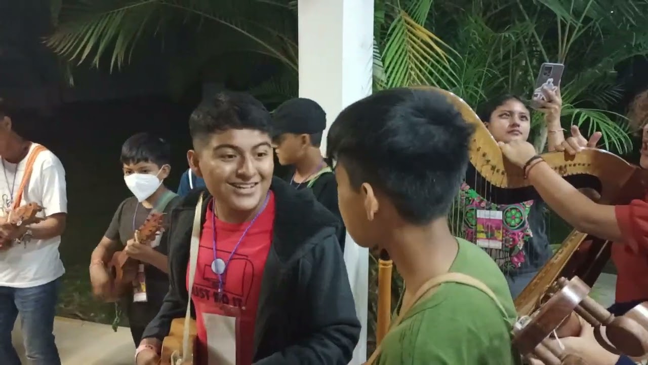 Son jarocho La Morena con buenos amigos del sur de Veracruz