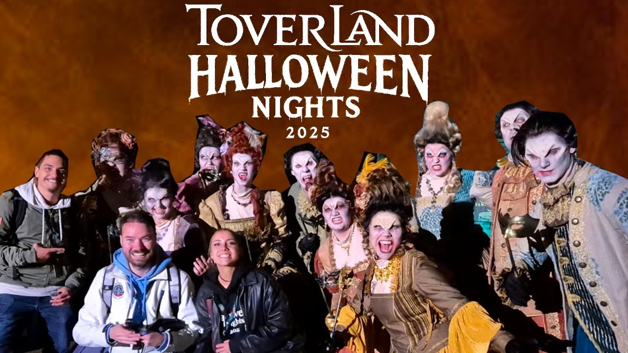 TOVERLAND HALLOWEEN NIGHTS VLOG - NIEUWE WALKTROUGH UNMASKED! | TOEKOMST VOORSPELLEN! | FEAR PASS!