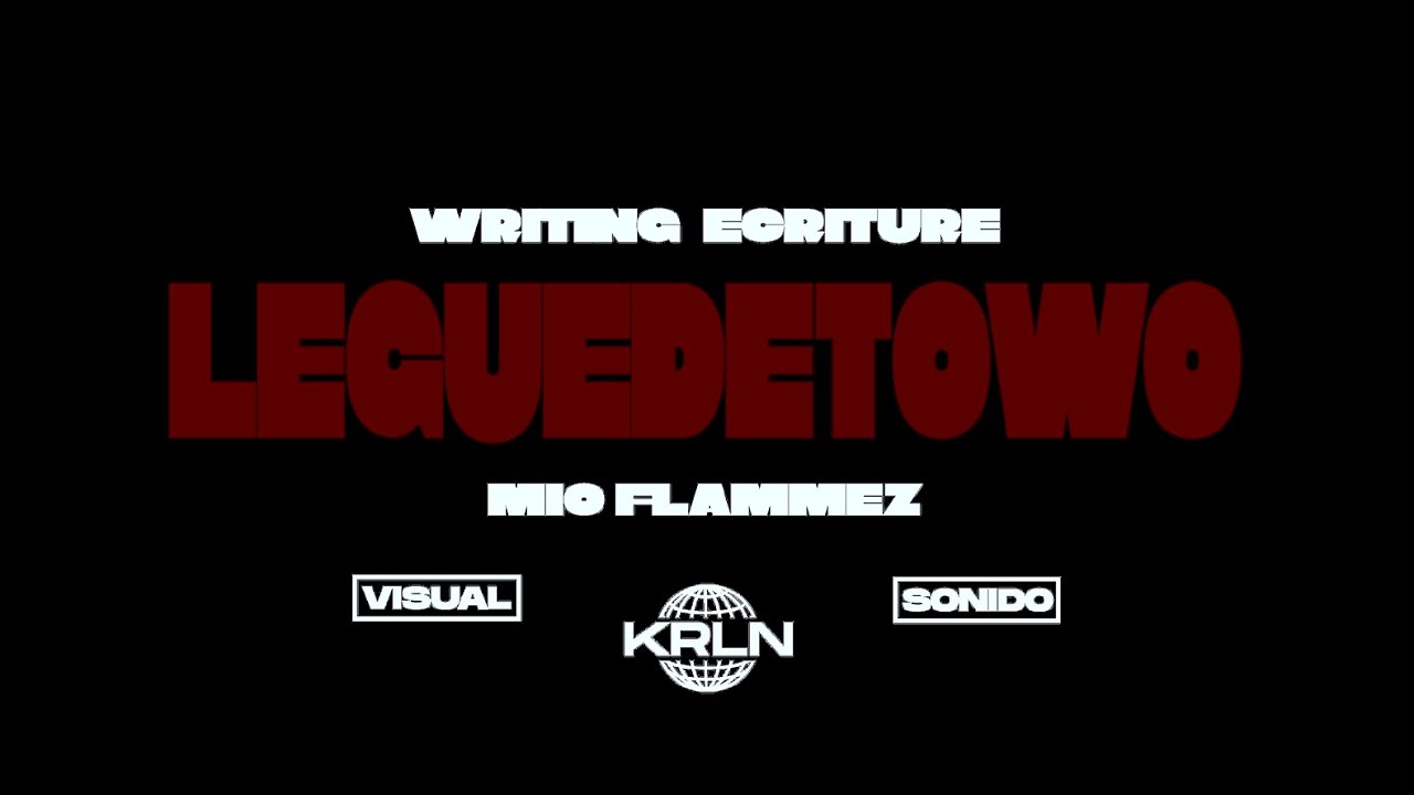 Writing Ecriture - Leguedetowo ft. Mic Flammez