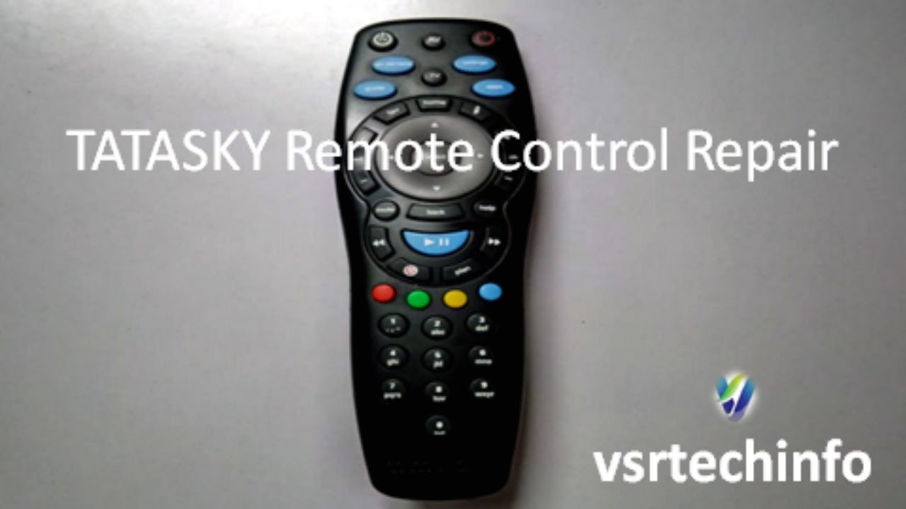 tatasky | TATASKY Remote Control Repair | How to open tatasky remote control unit