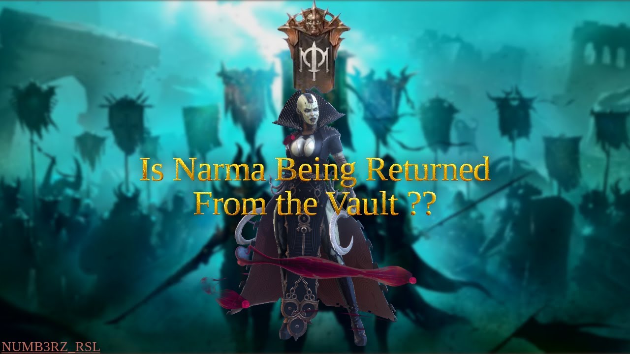 Is Narma Returning From The Vault ?