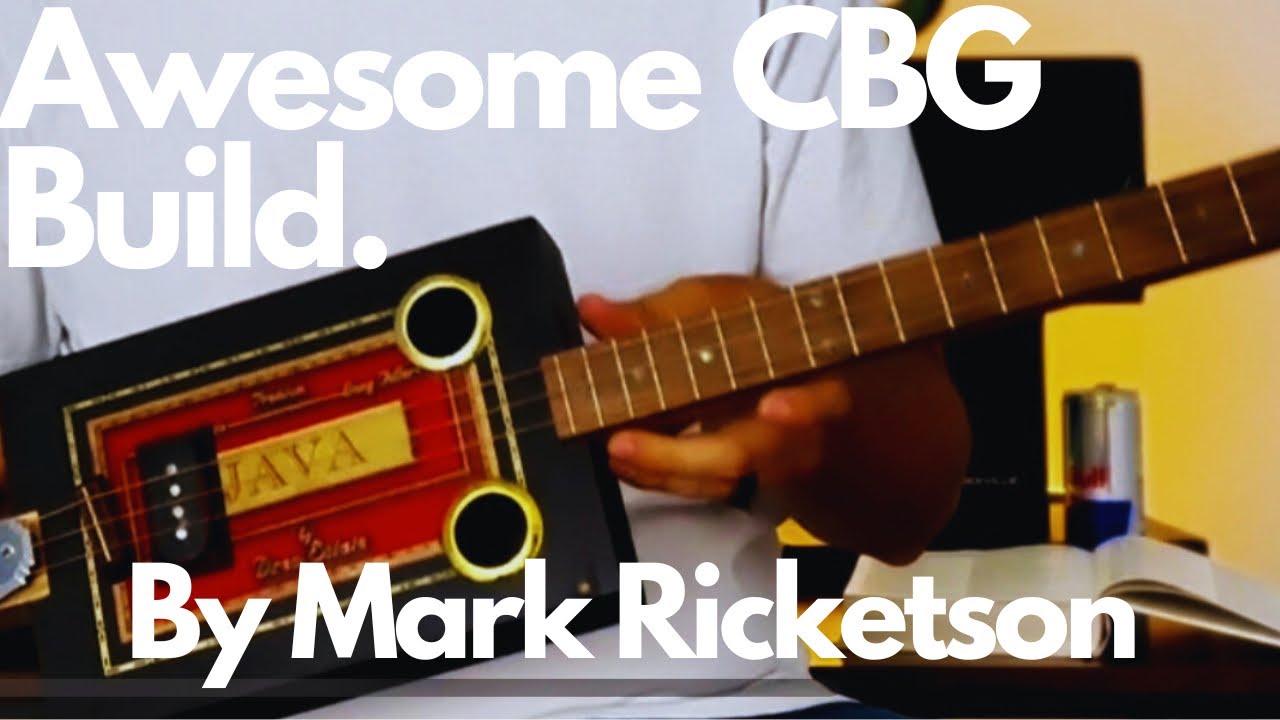 3 String Cigar Box Guitar Build Made By Mark Ricketson 😎