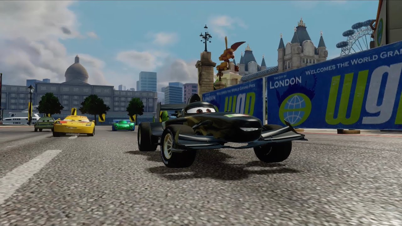 Cars 2 The Video Game | Midnight Francesco on the Full Game Walkthrough |