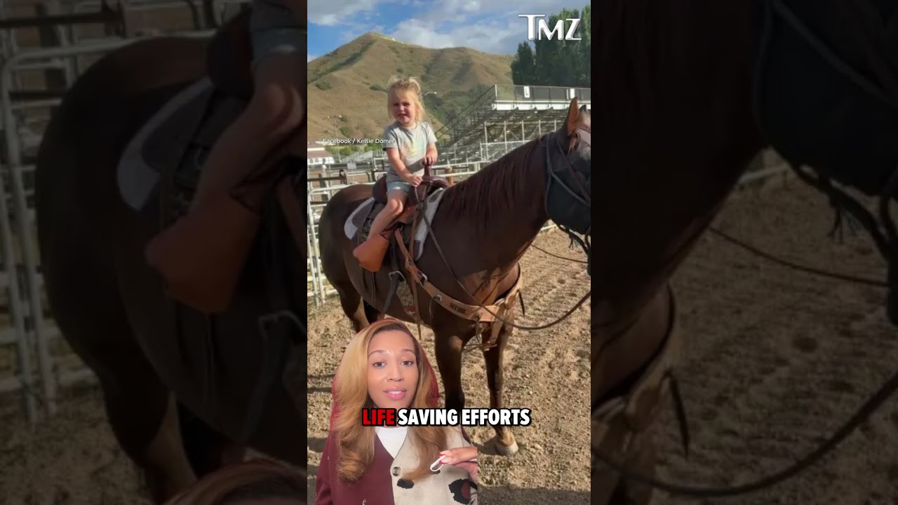 A rodeo star&rsquo;s 3-year-old daughter died in a freak horse accident