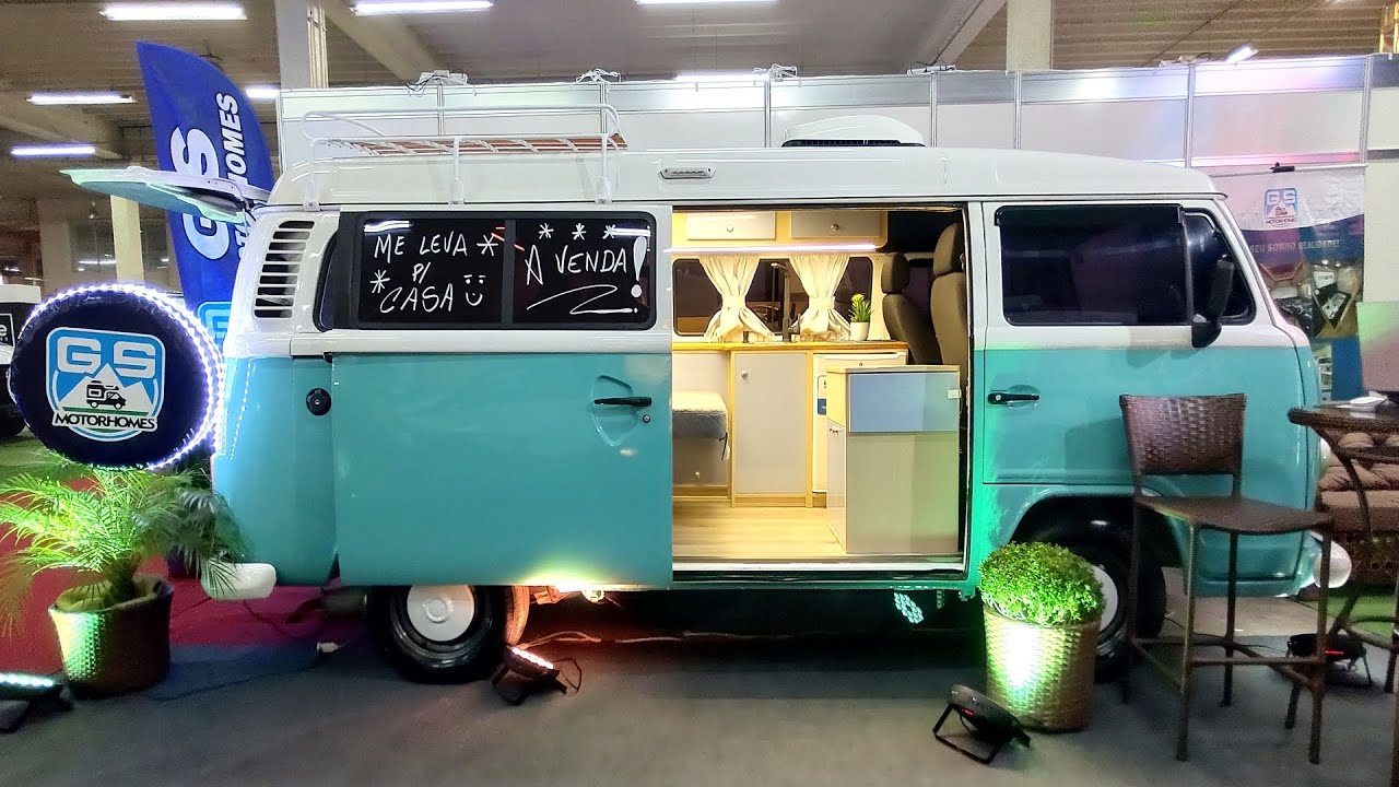 GS MOTORHOMES, MONTAGEM DE KOMBI CASA, EXPOMOTORHOME, 2023. #gsmotorhomes #expomotorhome #kombicasa