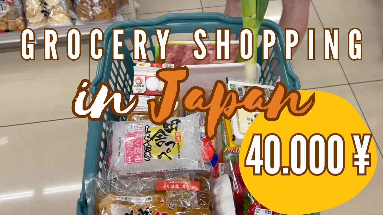 🇯🇵 REALISTIC Food Prices in Japan 🛒 1 Month of Grocery Shopping as a Housewife | Life in Japan