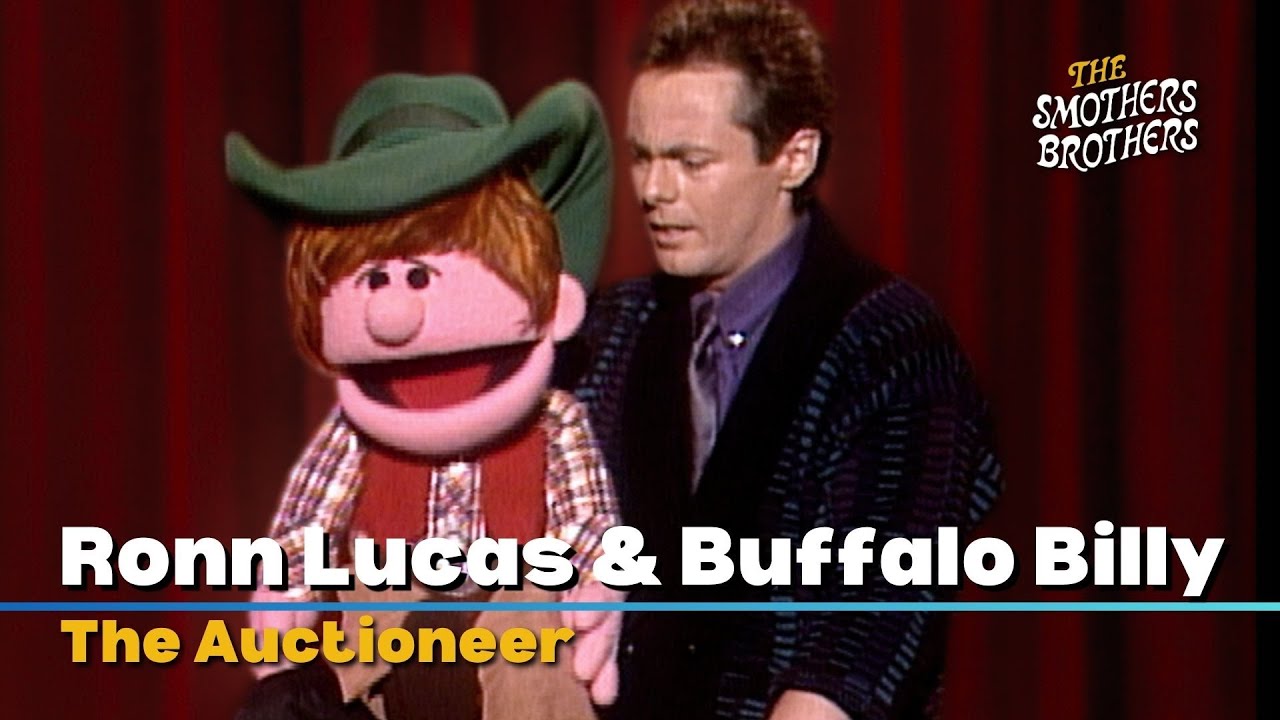 Ronn Lucas and Buffalo Billy | The Auctioneer | The New Smothers Brothers Comedy Hour.
