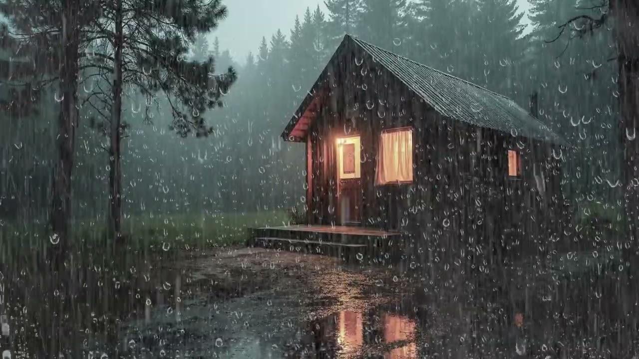 Soothing Rainstorm | Fall Asleep Fast