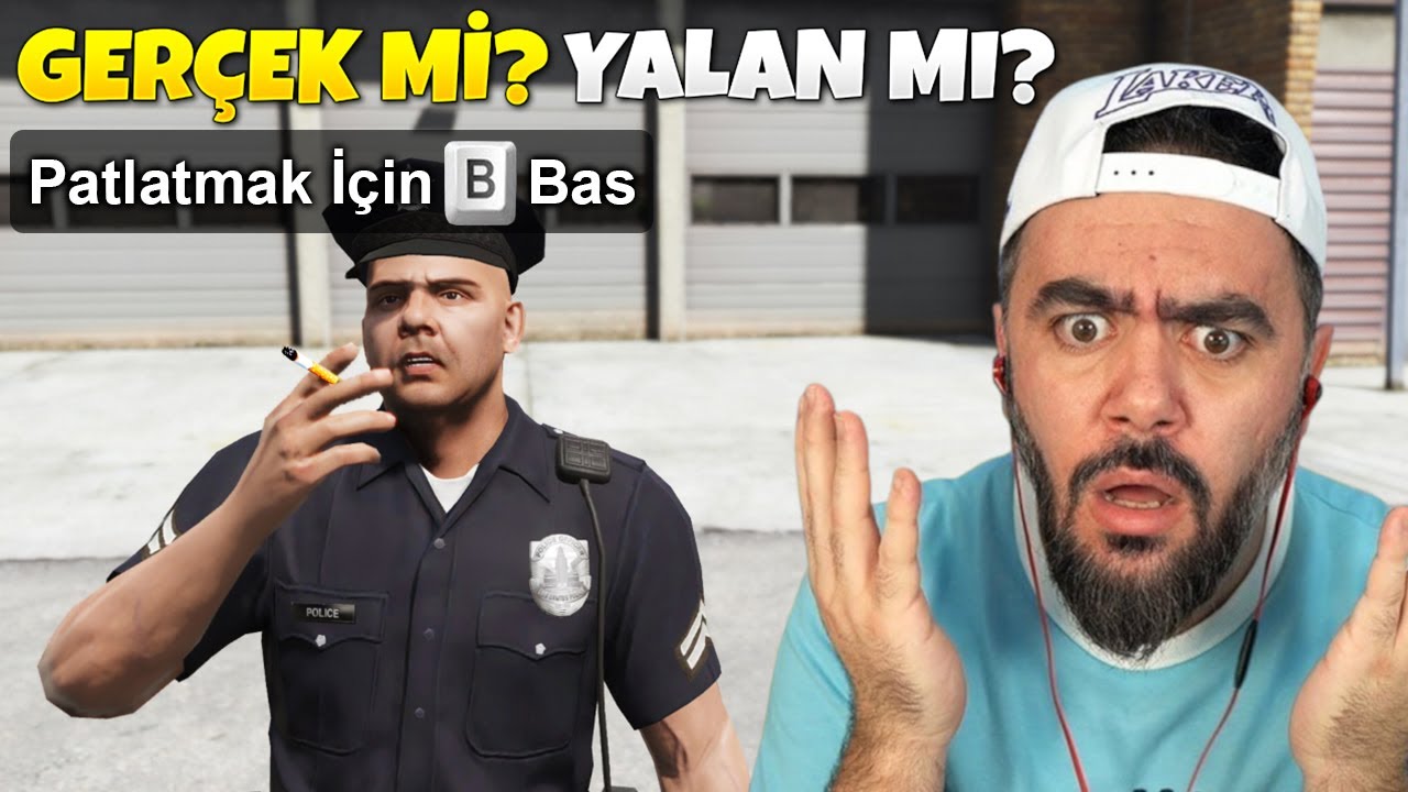 FRANKLIN POLISE PATLAYAN SIGARA ŞAKASI YAPTI - GTA 5 MODS