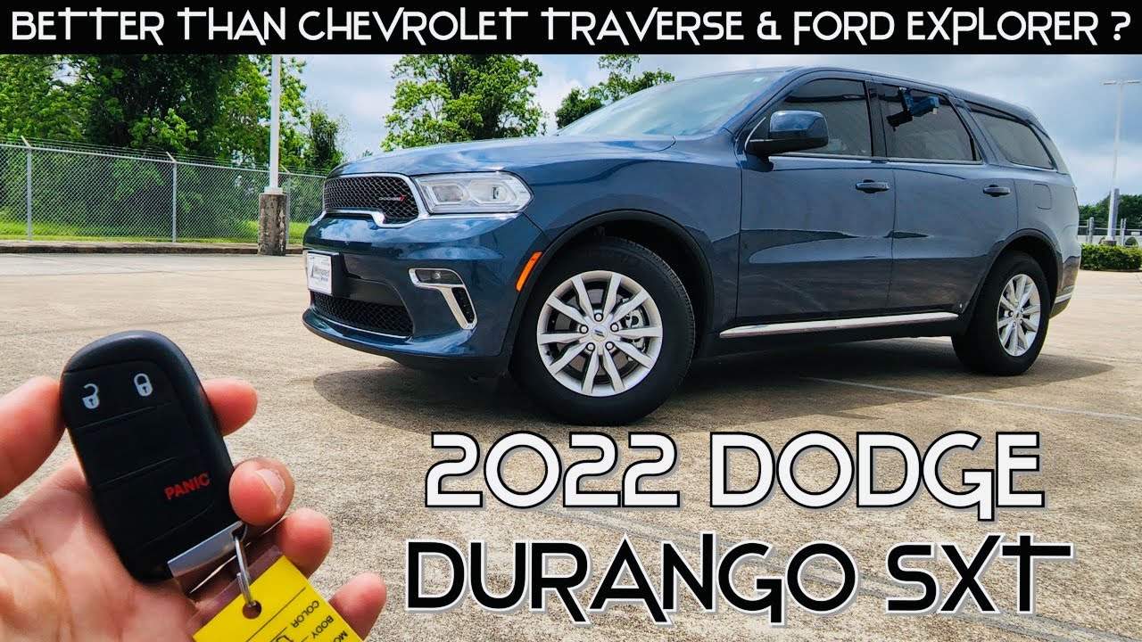 2022 Dodge Durango SXT: All new changes & Full Review
