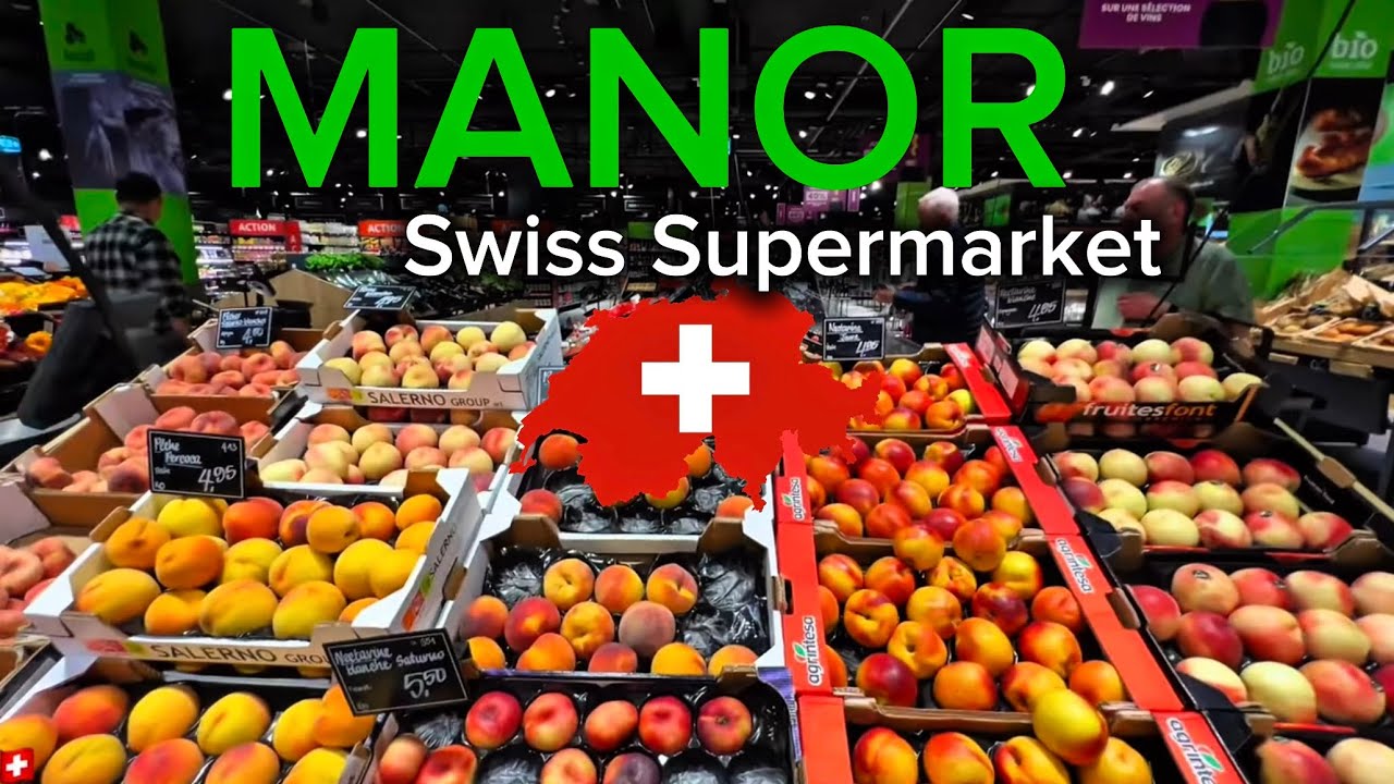 MANOR Food Prices in Switzerland🇨🇭Shopping | Travel Guide 