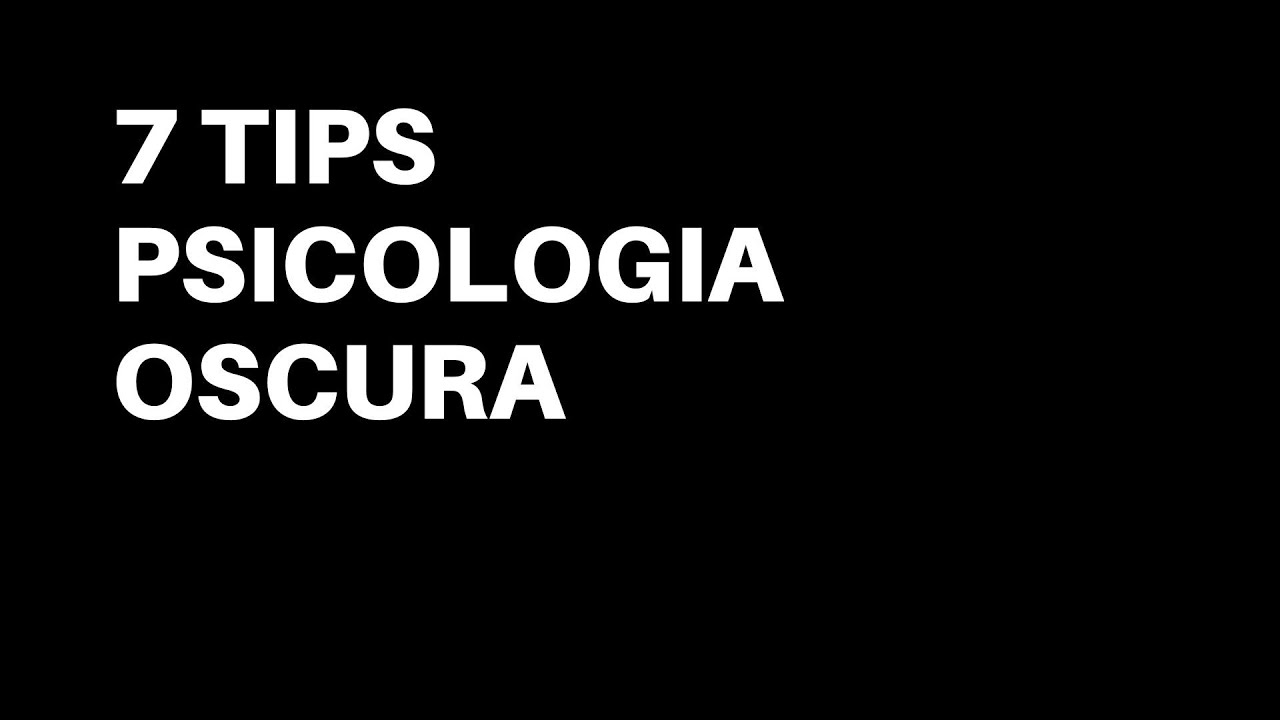 El Manual Prohibido: 7 Trucos Psicológicos para dominar cualquier situación