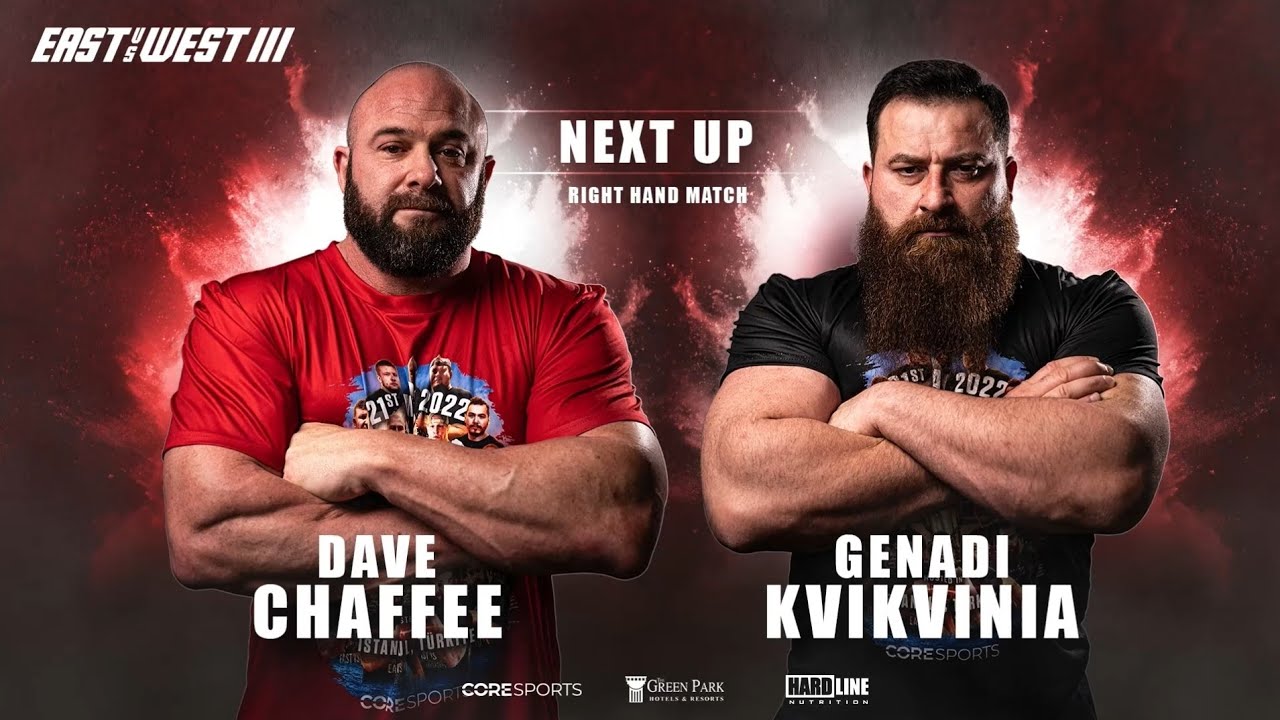 Dave Chaffee vs Genadi Kvikvinia Highlights East vs West 3