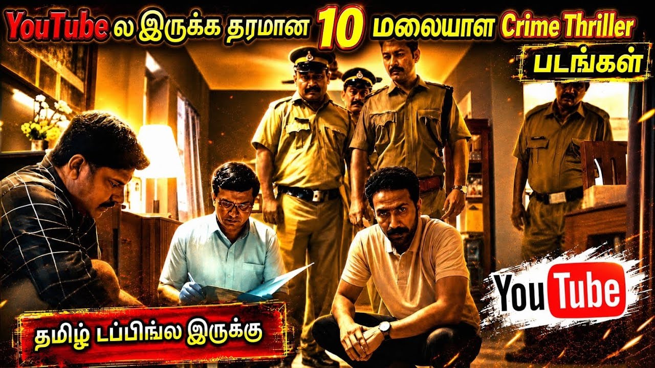 YouTubeல தமிழ்டப்பிங்ல இருக்க தரமான 10 மலையாள கிரைம் திரில்லர் படங்கள்|#tamildubbed @wowmoviestamil