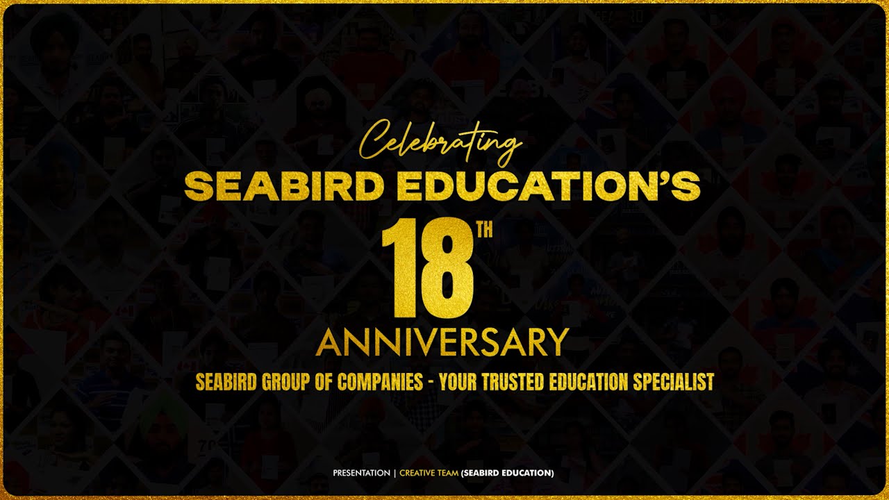 CELEBRATING SEABIRD EDUCATION  18TH ANNIVERSARY.