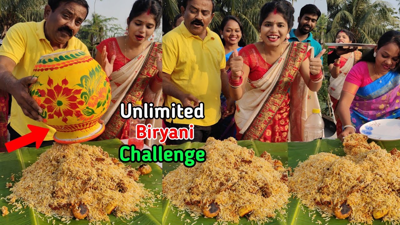 Unlimited Matka Biryani Bottle Flip Funny Challenge 😂
