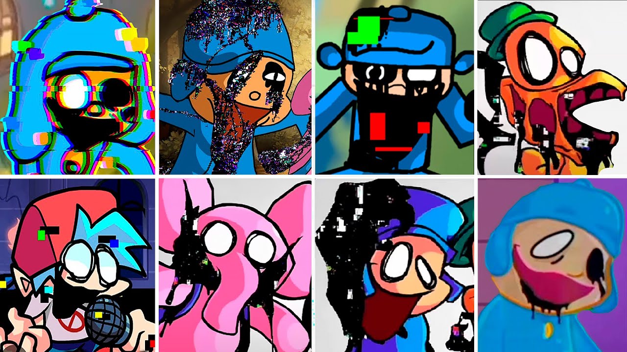 Friday Night Funkin' VS All Pocoyo Pibby Mods - Come and Learn with Pibby!