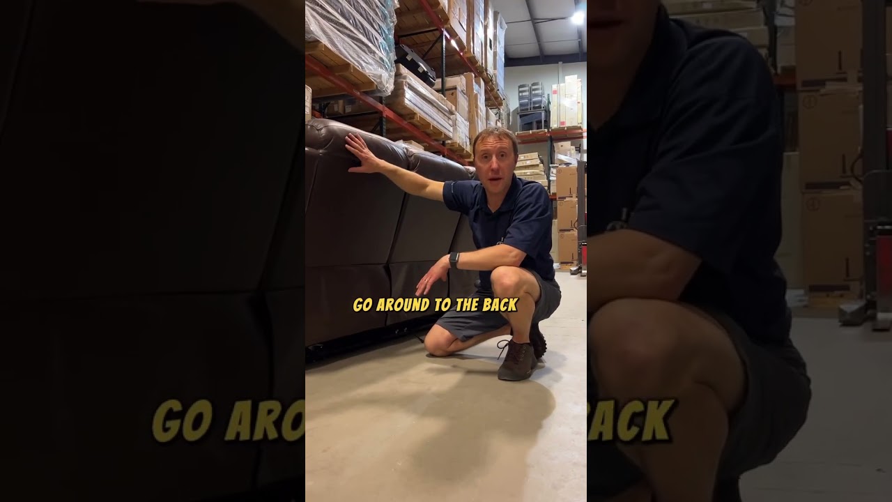 Struggling to remove the back on your recliner?