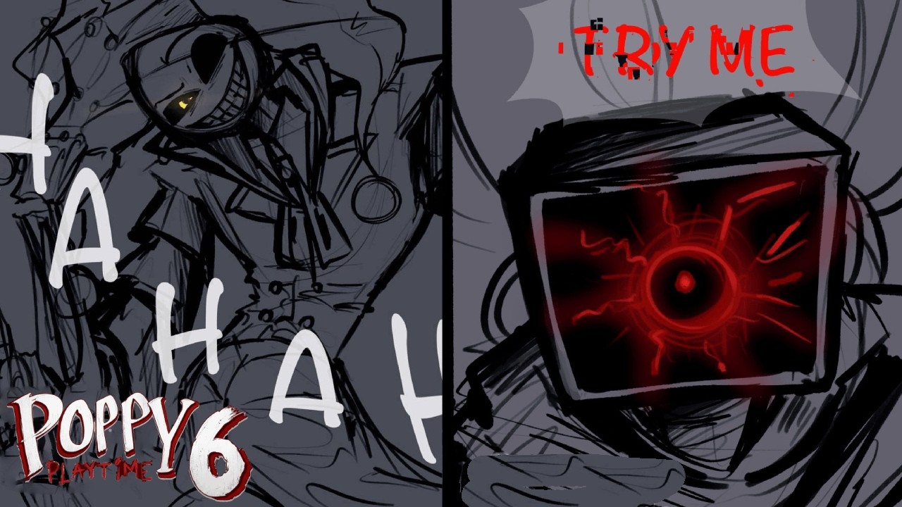 SYSTEM ERROR... TRY ME 🔴💻 Poppy Playtime Chapter 5 • COMIC DUB