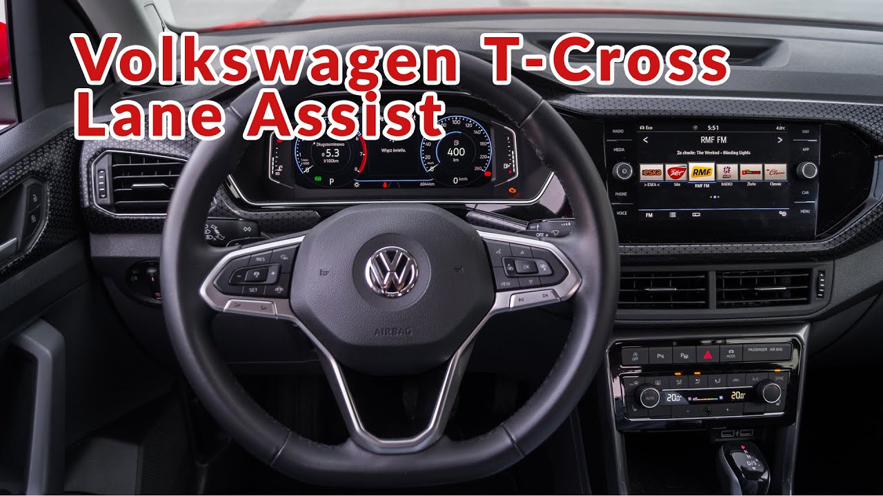Volkswagen T-Cross: Lane Assist (asystent pasa ruchu)