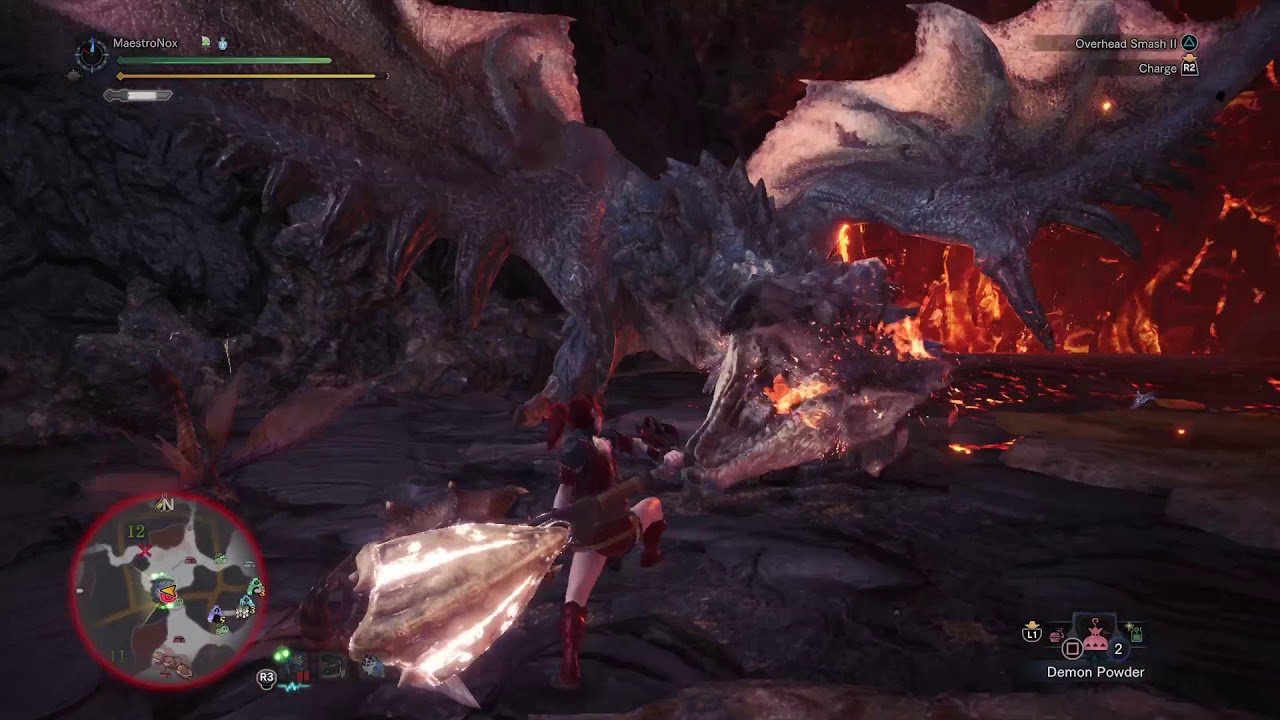 MHW - Azure Rathalos 1'46 (TA Rules Hammer)